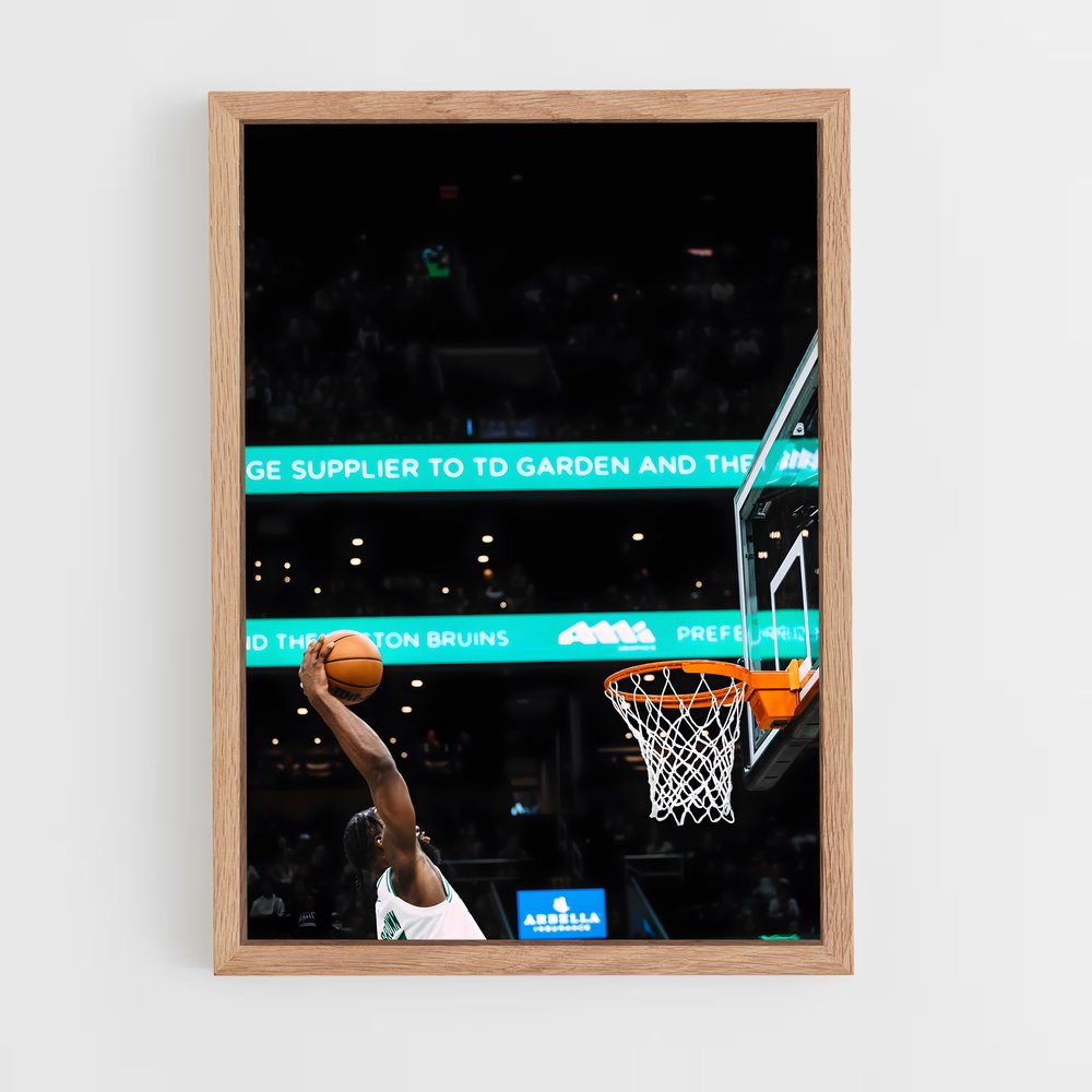 Poster Jaylen brown – affiche Basketball (vue 4)